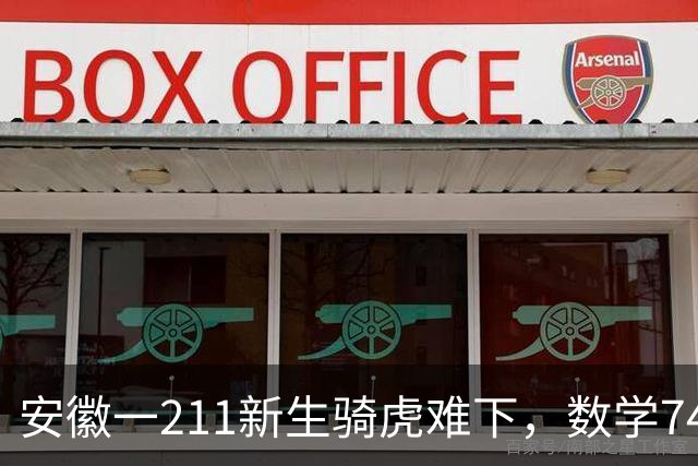 安徽一211新生骑虎难下，数学74分读经济学专业，一点也学不进去，如何是好？